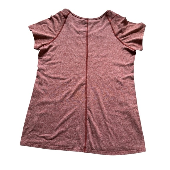 REI Clay Brick Red Athletic Short Sleeve Top Size L - Picture 3 of 5